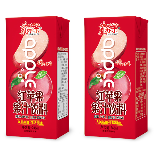 扎蘇爾-紅蘋果果汁飲料利樂包裝廠家批發代理